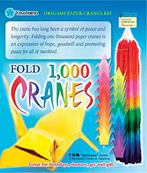 1000 Origami Paper Cranes Kit by Yasutomo
