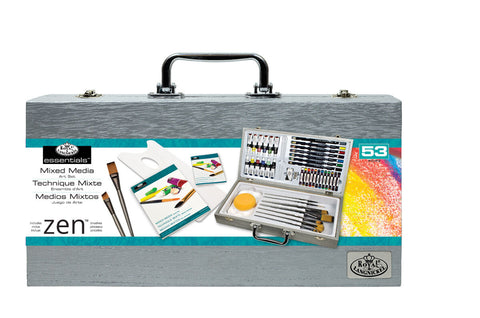 The Essentials Zen 53 Piece Watercolor Art Sets by Royal & Langnickel