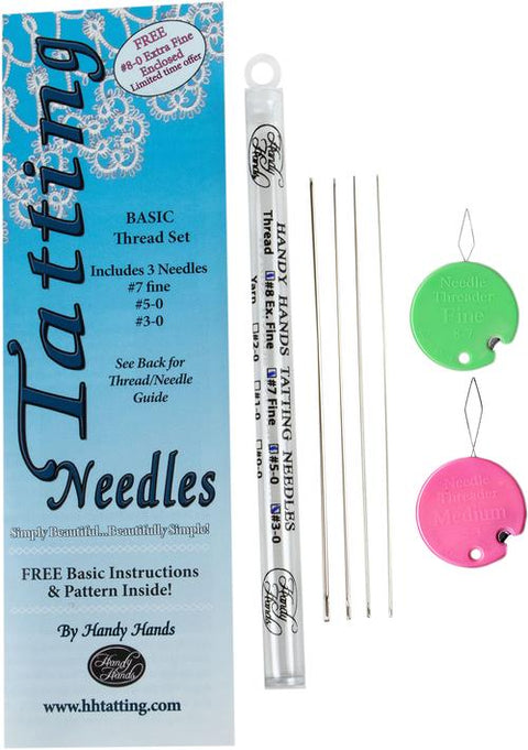 Tatting Needles Basic Thread Set – Mondaes Makerspace & Supply