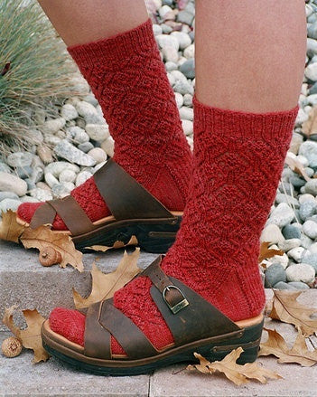 Acorn Lace Socks