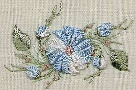 "Cast-on Daisy" Brazilian Embroidery Kit by EdMar