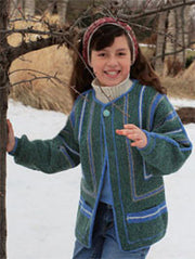 Adult, Baby, & Child's Surprise Jacket Pattern by Elizabeth Zimmerman