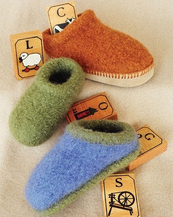 Children's Felt Clogs