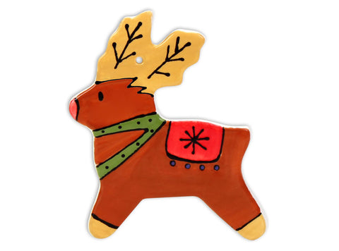 Rudolph Flat Ornament
