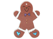 Gingerbread Man Flat Ornament