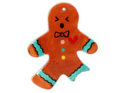Bite Me Gingerbread Man Flat Ornament