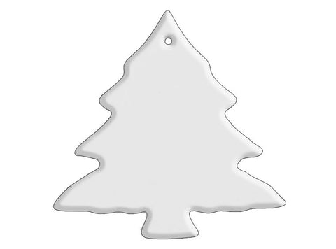 Christmas Tree Flat Ornament