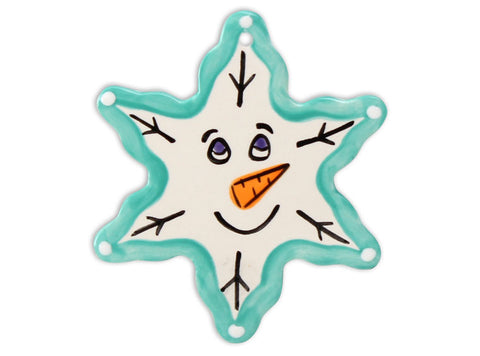 Snowflake Flat Ornament