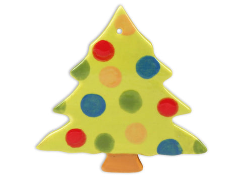 Christmas Tree Flat Ornament