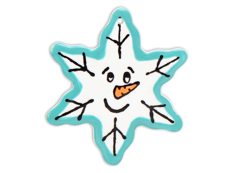 Snowflake Flat Ornament