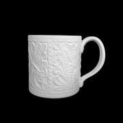 Tooled Leather Vintage Mug