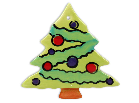 Christmas Tree Flat Ornament