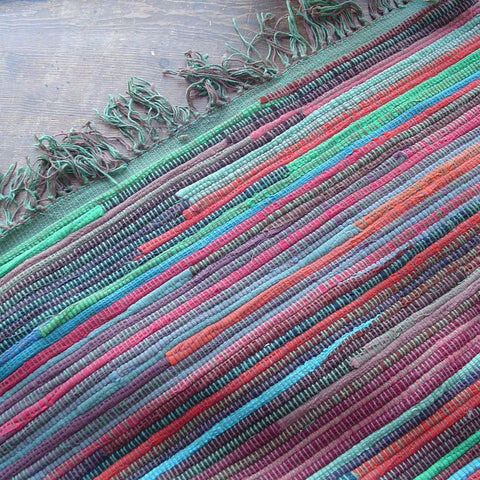 Rag Rug Weaving Class on 4 Harness Looms